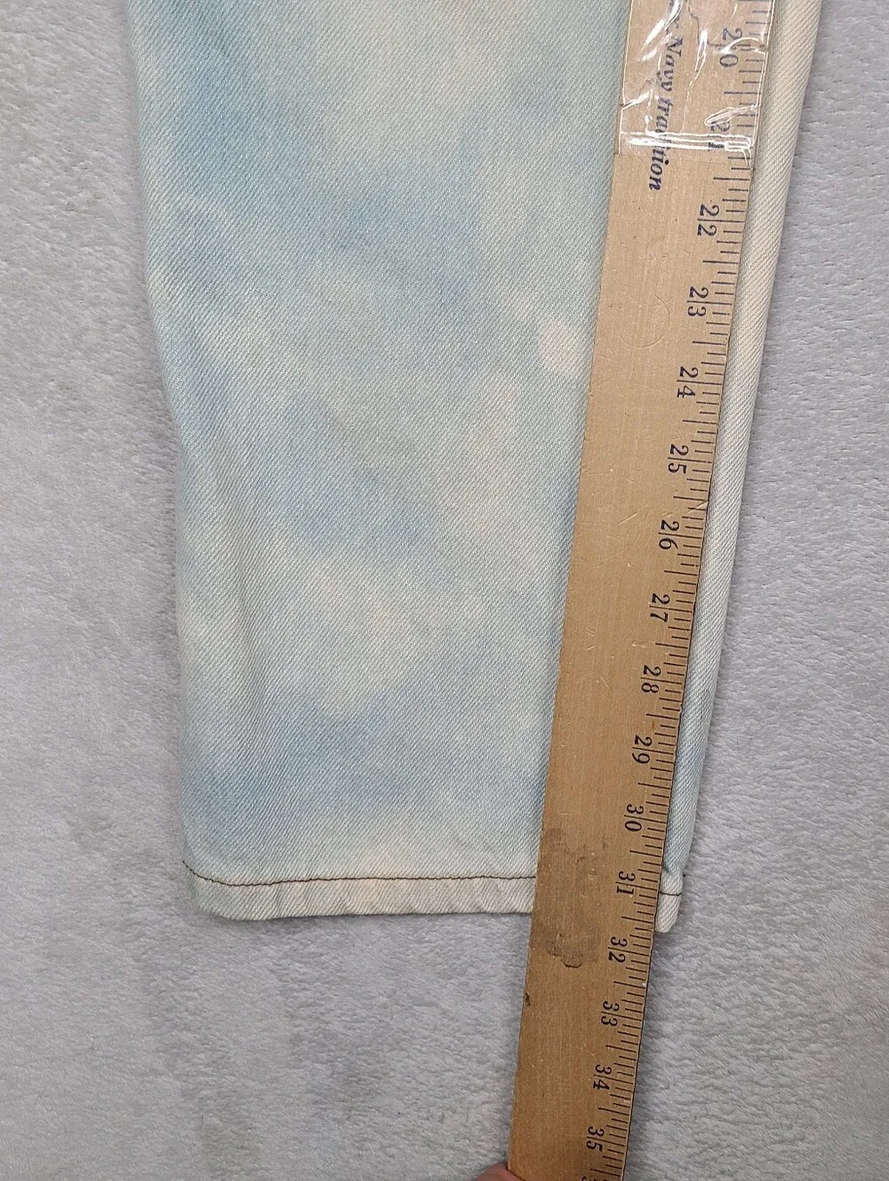 Vtg Rocky Mountain High Rise Mom Jeans Western Tie-Dye 26x31 Americana USA Made